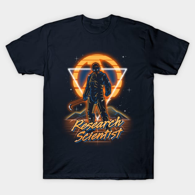 Retro Research Scientist T-Shirt by Olipop